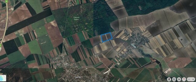 Dascalu Teren de vanzare in Ilfov, Gagu, deschidere 74ml, 20762mp,
